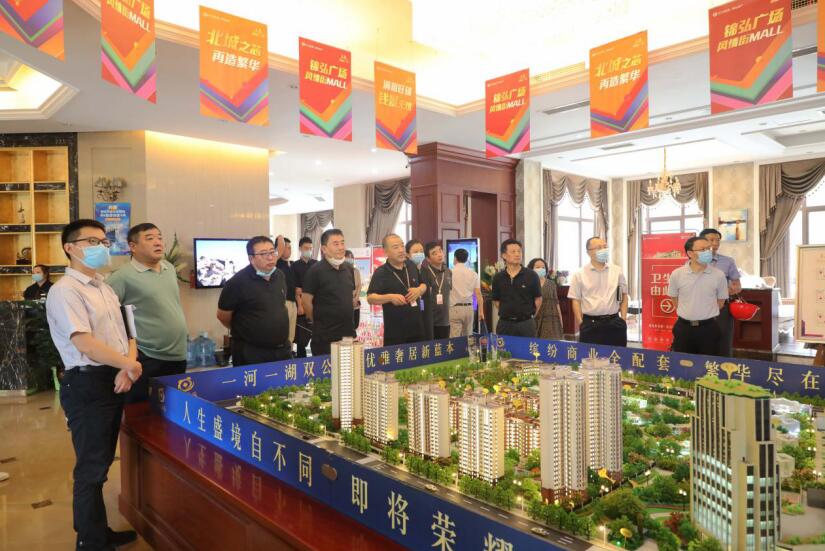 尊龍凱時集團(tuán)領(lǐng)導(dǎo)赴尊龍凱時錦弘督導(dǎo)督察工作